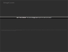 Tablet Screenshot of bingel.com
